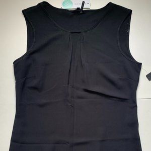 Black Keyhole Blouse